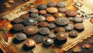 Coins as Indicators of Trade Networks