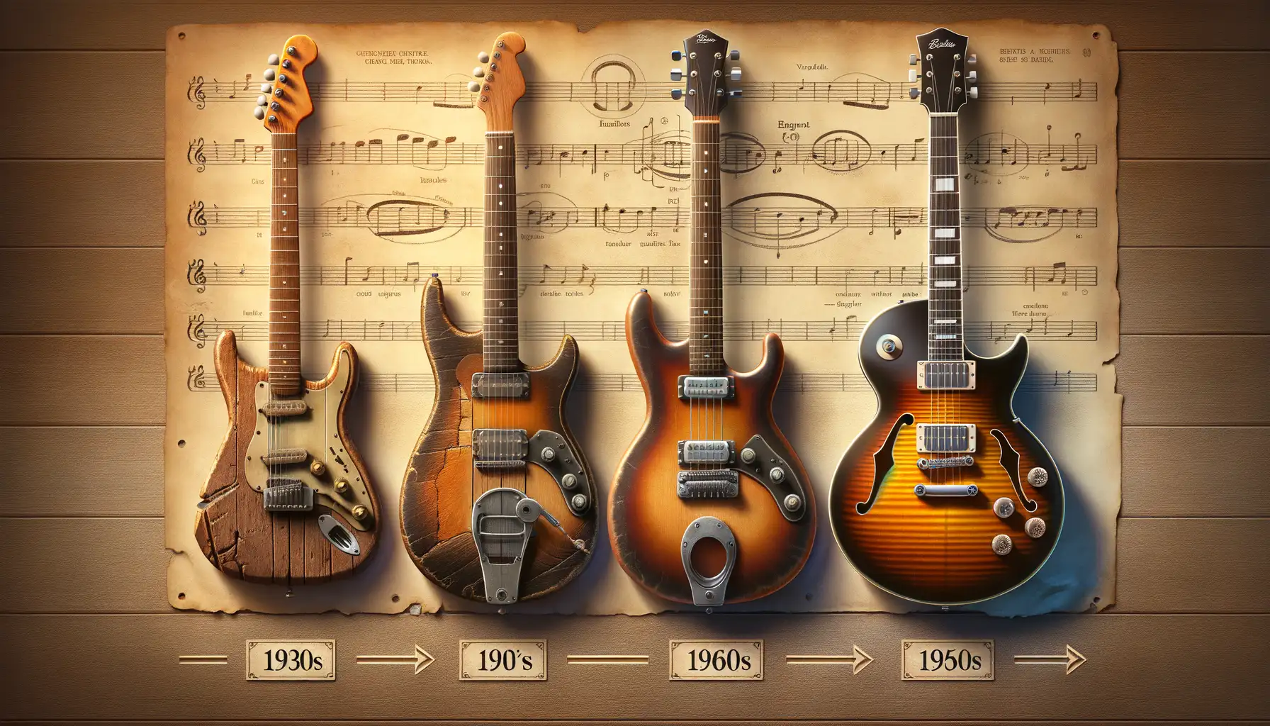 The History of Acoustic vs. Electric Guitars